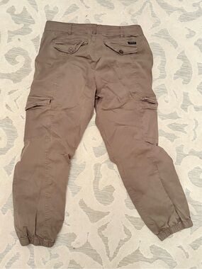 Sanctuary Men's Olive Brown Cargo Joggers